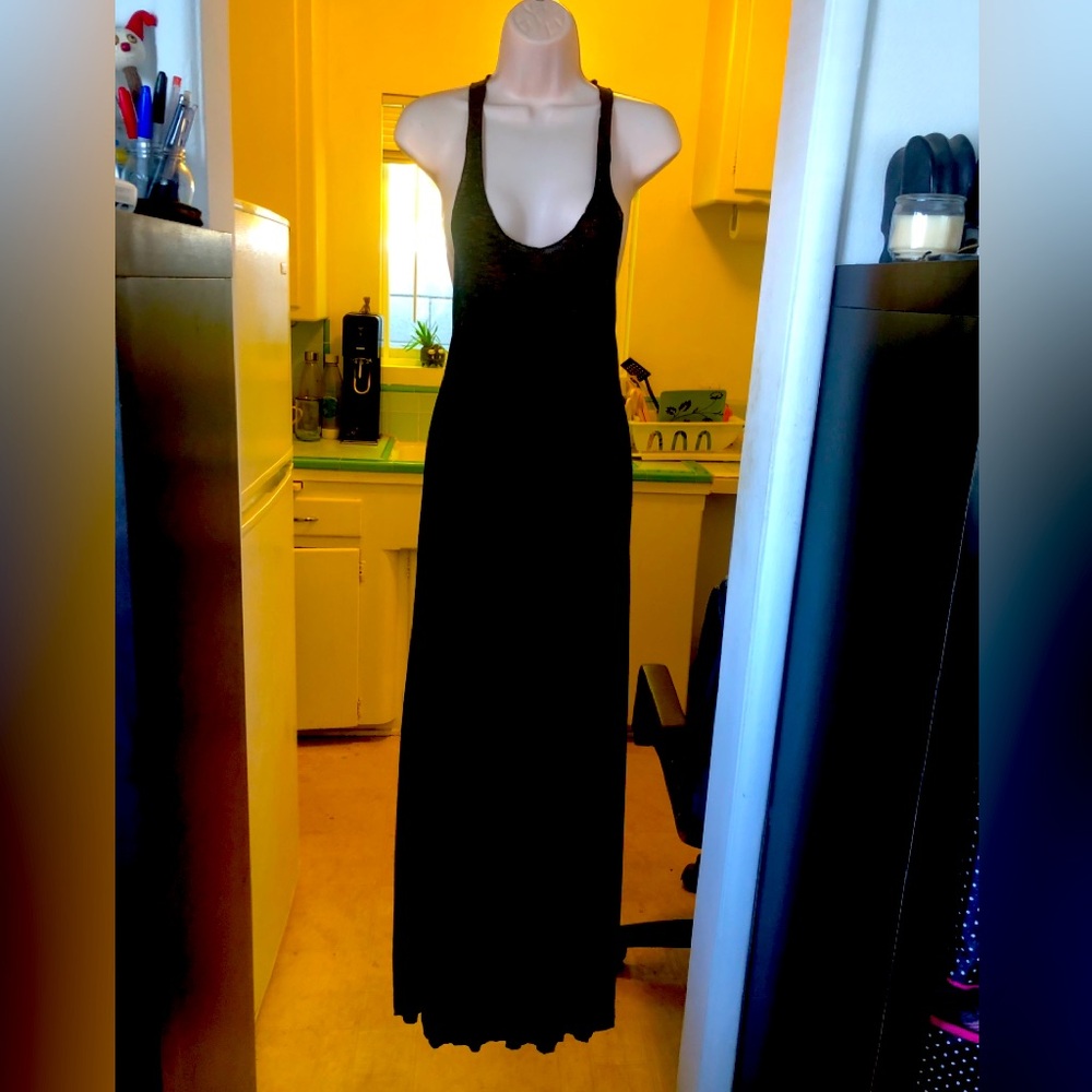 Free People Sheer Maxi Dress, Size XS
